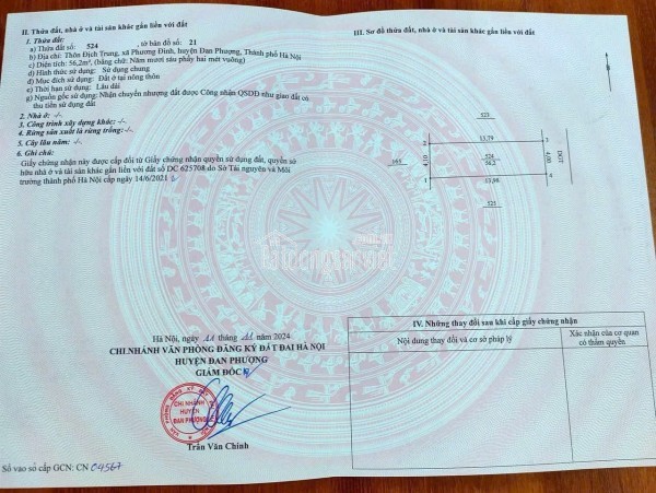 CẦN B.ÁN GẤP 75M SIÊU RẺ Ô TÔ ĐỖ CỬA TẠI THỌ AN _ LIÊN MINH _ HÀ NỘI.