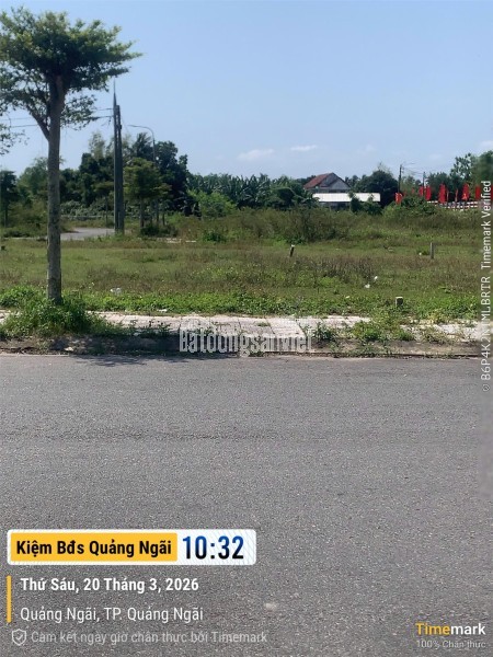 Bán đất nền dự án Nghĩa Hà, TP. Quảng Ngãi, 100m2, sổ đỏ, 750tr