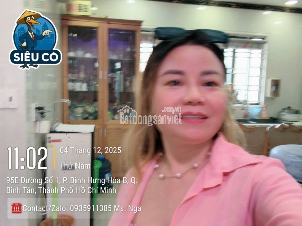 Bình Tân: Nhà 4 tầng, 64m2, 5PN, ngõ 6, sổ đỏ, giá 6.5 tỷ - Không gian sống lý tưởng, giá trị đầu