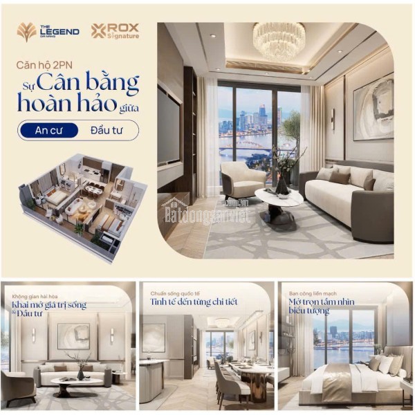 The Legend Đà Nẵng – Biểu tượng sống đẳng cấp, chạm view pháo hoa sông Hàn