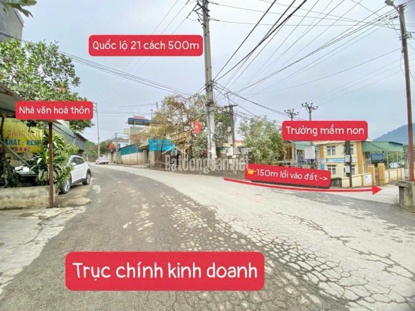 BÁN ĐẤT YÊN BÀI – BA VÌ  GẦN VÀNH ĐAI 5 – CẠNH KHU VILAA, DT 270 m2, Giá 2,5 tỷ
