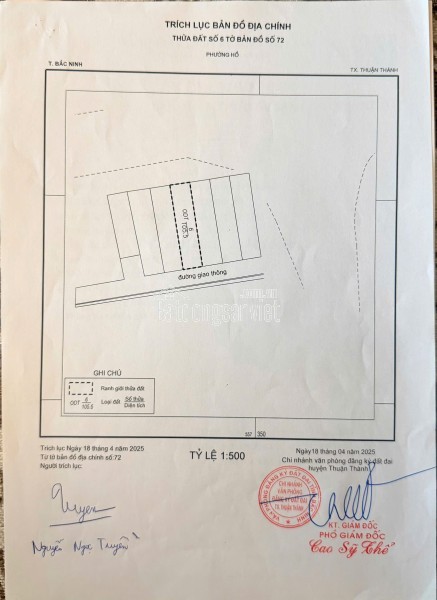 BÁN ĐẤT VỊ TRÍ VÀNG – TRUNG TÂM NGÃ 4 ĐÔNG CÔI, PHƯỜNG THUẬN THÀNH, BẮC NINH – KINH DOANH SINH LỜI