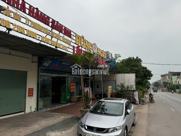 CHO THUÊ MẶT BẰNG KINH DOANH DỐC SÀN , LỤC NAM, BẮC GIANG – VỊ TRÍ ĐẸP