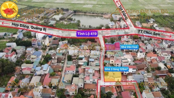 LÔ ĐẤT 1267M TẠI SƠN ĐỒNG, TIÊN PHƯƠNG, CHƯƠNG MỸ