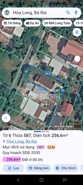 BÁN ĐẤT ĐƯỜNG SỐ 79 – HÒA LONG, TP.HCM