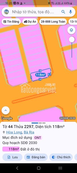 🔥 LÔ GÓC 2 MẶT TIỀN – NGANG 20M – TRUNG TÂM PHƯỜNG LONG HƯƠNG 🔥