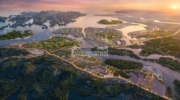 Bán biệt thự song lập Vinhomes Global Gate Hạ Long, view quan kỳ quan thế giới. DT 162m², mặt tiền