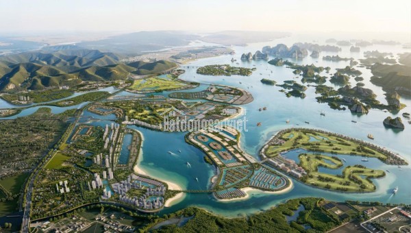 Bán biệt thự song lập Vinhomes Global Gate Hạ Long, view quan kỳ quan thế giới. DT 162m², mặt tiền
