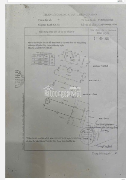NHÀ ĐẸP 4 TẦNG GẦN LÊ TRỌNG TẤN, 83M2, TẶNG FULL NT, HXH, HƠN 6 TỶ TL