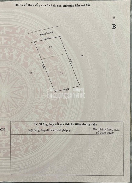 CC BÁN 50M ĐẤT KHU 2.3ha TT TRẠM TRÔI - HOÀI ĐỨC - HÀ NỘI