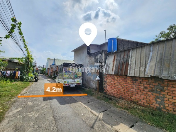 NGÂN HÀNG THANH LÝ NHÀ 2MT, DT 104M2 FULL THỔ, GIÁ 2 TỶ 876, TP.THỦ DẦU MỘT