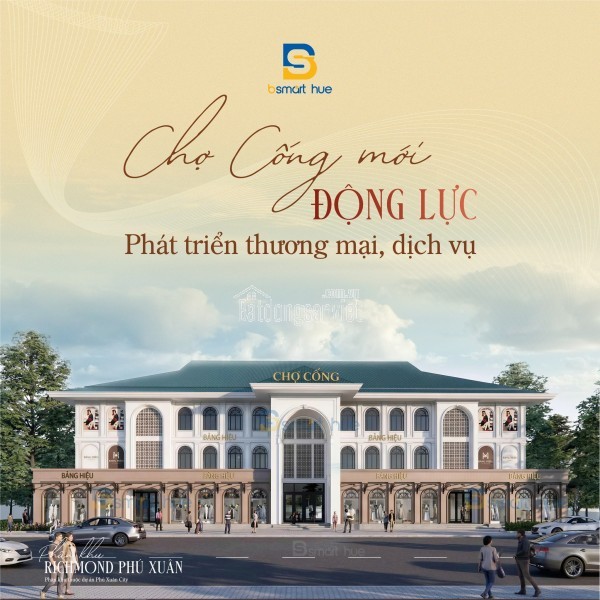 RICHMOND PHÚ XUÂN CITY (ĐỐI DIỆN CHỢ CỐNG MỚI) - ĐẶC QUYỀN DÀNH RIÊNG CHO 20 QUÝ KH ĐẦU TIÊN TẠI