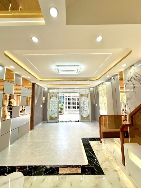 Q7 – NHÀ 4 TẦNG HẺM 5M -  NGAY NAM LONG, PHÚ THUẬN – Ô TÔ NGỦ TRONG NHÀ