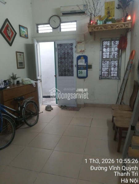 CHO THUÊ NHÀ RIÊNG – XÃ VĨNH QUỲNH (ĐẠI THANH MỚI), THANH TRÌ, HÀ NỘI