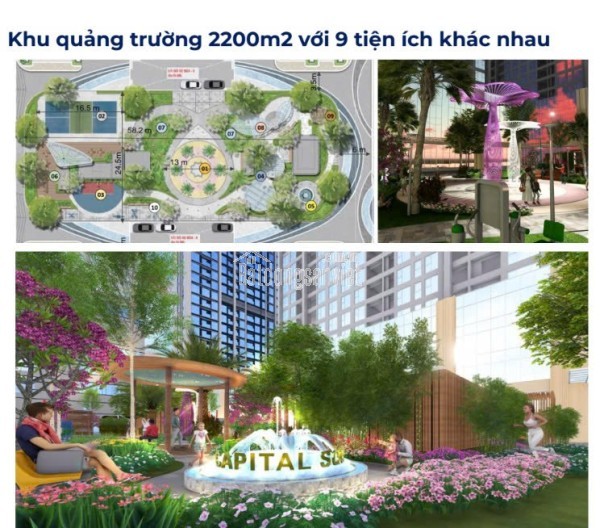 Capital Square-Sở hữu lâu dài - 48m2 - chỉ 5 tỷ- khai thác cho thuê 30tr/1 tháng