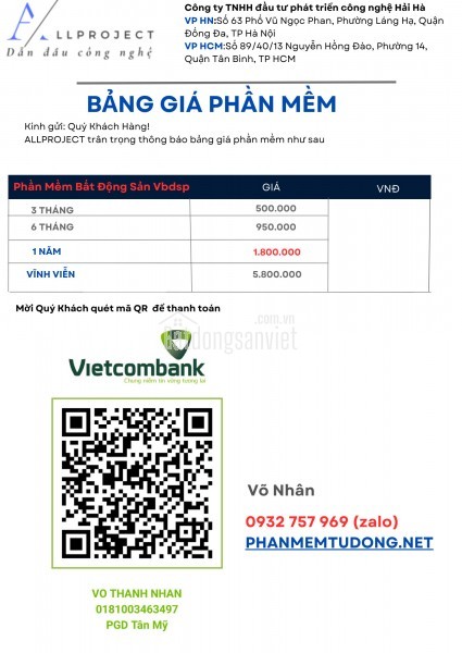 Phần mềm đăng tin up tin nhà đất tự động hóa VBDS