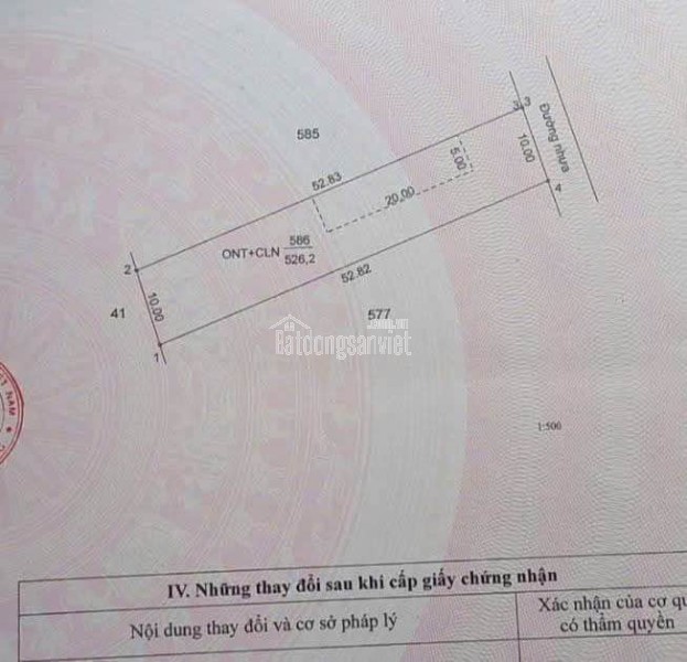 🔥 Đất Long Hoà (Long Tân cũ) – 10x52, 100m² thổ cư, gần KCN, giá chỉ 9xx!