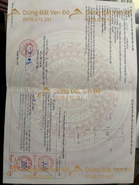 Bán nhà Xưởng 111,3m2 Thụy Hương -chương mỹ-Hà nội