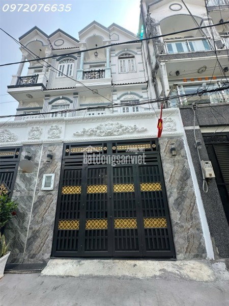 GIÁ 4.x TỶ- HUỲNH TẤN PHÁT- NHÀ MỚI- DT 4 x 19- 4 PN, SHR- HOÀN CÔNG- GẦN HOÀNG QUỐC VIỆT