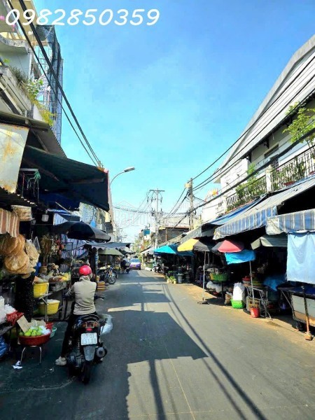 TÂN BÌNH - MẶT TIỀN - GẦN CHỢ BÀ HOA - 119M² - NGANG 7M - CHỈ 12 T.Ỷ x