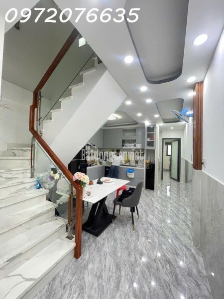 GIÁ 7.1 TỶ- NHÀ 4 TẦNG- GẦN PHÚ MỸ HƯNG- HUỲNH THỊ ĐỒNG- HXH 6M- DT 4.6 x 12 - 2 LẦU- 4PN- HOÀN