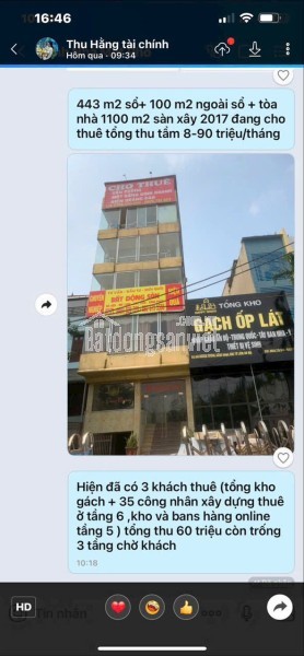 Bán mảnh đất quý hiếm duy nhất,diện tích siêu lớn,vị trí đặc biệt chỉ với giá 500tr/m2