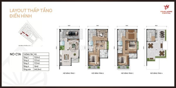BÁN BIỆT THỰ, LIỀN KỀ TẠI 54 TỐ HỮU GIAI ĐOẠN 1 GIÁ TỐT, ĐƯỢC ƯU TIÊN CHỌN VỊ TRÍ ĐẸP