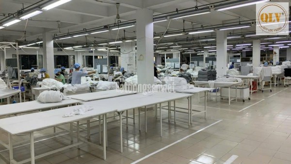 Cho thuê xưởng may mặc – Quận Bình Tân, TP.HCM – 7.500m² (có thể thuê từng tầng)