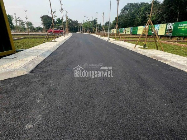 Chủ ngộp banh bán mảnh đất 128m2 rẻ hơn xung quanh 5 - 600 triệu ngay cạnh CNC Hoà Lạc
