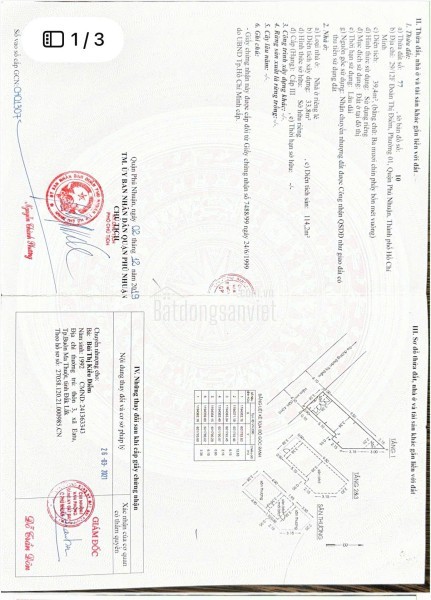 Bán nhà riêng tại 29/12 Phường 01, Quận Phú Nhuận, TP HCM