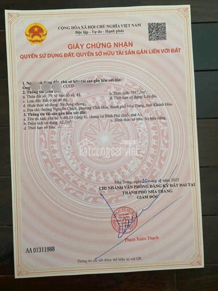 BÁN LÔ ĐẤT TÂN KHÁNH – SUỐI HIỆP, DIÊN KHÁNH , KHÁNH HÒA