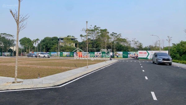 CỰC HOT - BÁN NHANH LÔ GÓC 2 MẶT TIỀN SIÊU HIẾM GẦN ĐHQG, FPT HOÀ LẠC, DIỆN TÍCH 102.2M2, FULL THỔ