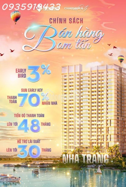 CHÍNH THỨC MỞ BÁN ONSEN 3 - CHARMORA CITY NHA TRANG: \