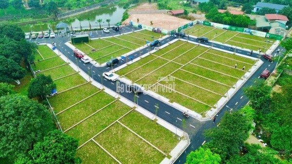 💥 ĐẤT VIEW HỒ HÒA LẠC – 100M² FULL THỔ CƯ – SỔ ĐỎ TRAO TAY