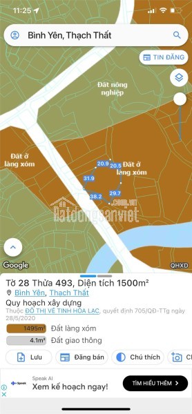 CẦN TIỀN TRẢ NGÂN HÀNG CẦN BÁN GẤP LÔ ĐẤT 192,2M GẦN FPT