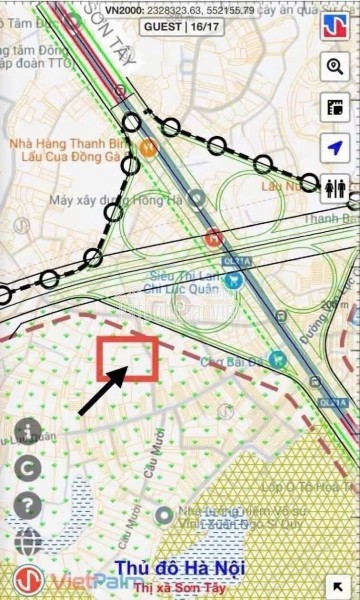 3.8 TỶ LÔ ĐẤT CẠNH TÁI ĐỊNH CƯ MẶT ĐƯỜNG QL21 TẠI HOÀ LẠC