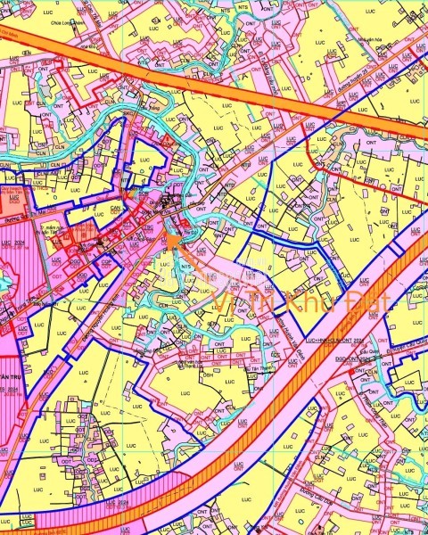 Bán lô đất lúa 4 mặt tiền chuyển thổ phân lô giá chốt 4 tỷ