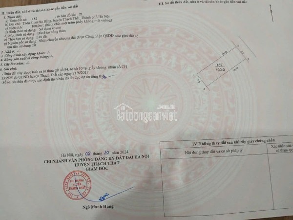 Hàng hiếm Tân Xã xây trọ kinh doanh được luôn. Ngay cổng Đại Học FPT Hòa Lạc