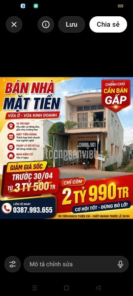 🔥🔥 GIẢM SẬP SÀN 510 TRIỆU _ CHỈ CÒN 2 TỶ 99OTRIEU _ BÁN TRƯỚC 30/04🔥🔥