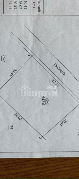 Mở bán khu đất đấu giá QL21, đối diện trường Cao Đẳng