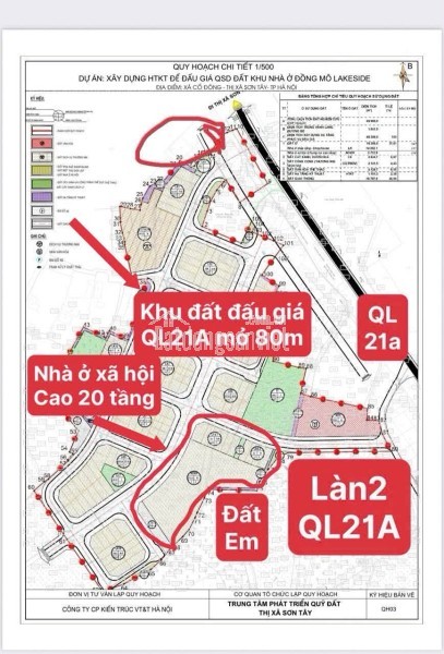 Mở bán khu đất đấu giá QL21, đối diện trường Cao Đẳng