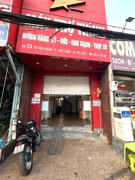 Cho thuê mặt bằng mặt tiền 73 Võ Văn Ngân Thủ Đức siêu đẹp