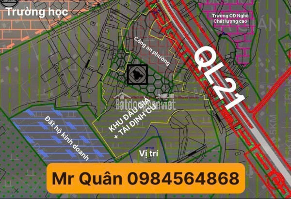 Đất ở gần trường học trung tâm hành chính và chợ!!!