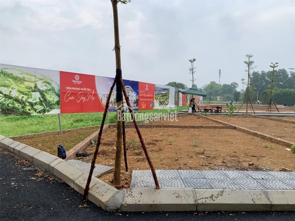 CHÍNH CHỦ BÁN GẤP LÔ GÓC SÁT VÁCH DỰ ÁN ĐẤT ĐẤU GIÁ ĐỒNG MÔ LAKESIDE