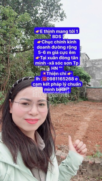 CHỤC CHÍNH KINH DOANH TẠI XUÂN ĐỒNG TÂN MIMH -XÃ SÓC SƠN THÀNH PHỐ HN - DIỆN TÍCH 103,8 M -KHUÔN