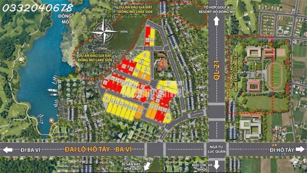 HÒA LẠC.ĐẸP NHƯ ĐẤT ĐẤU GIÁ MÀ GIÁ CHỈ 1/2