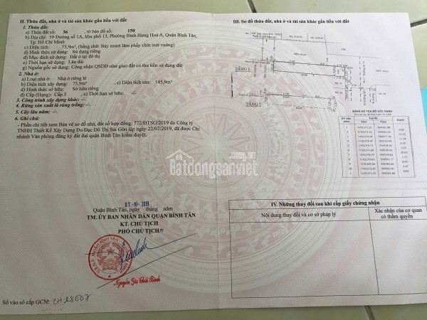 Chính chủ bán nhà 2 MT sát chợ, Dòng tiền 18 triệu/ tháng , P. Bình Hưng Hòa A, Q. Bình Tân