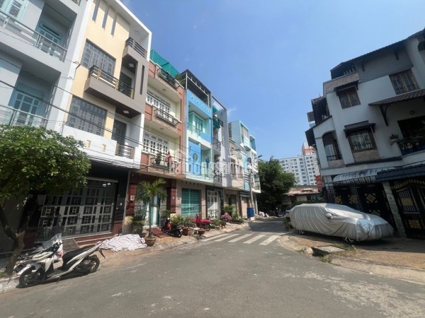 BÁN NHÀ QUẬN 8 - KDC PHÚ LỢI 120M2 (5X24) - MẶT TIỀN 4 TẦNG PHẠM THẾ HIỂN