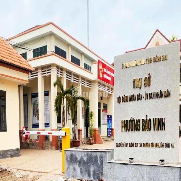 LÔ GÓC 2 MẶT TIỀN ĐƯỜNG  TT P. BẢO VINH, ĐN  CHỈ 218Tr/M