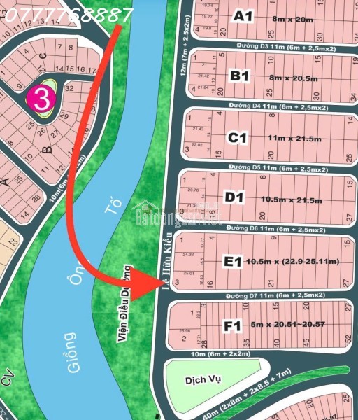 Siêu phẩm lô đất góc 2MT đối diện sông công viên, Thạnh Mỹ Lợi Quận 2